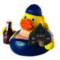 Flensburg Ente - CityDuck® "Flensburg" - Quietscheente - Badeente - ca. 8 cm gro