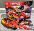 LEGO NINJAGO 70638 Katana V11, Boot, Kai, mit Anleitung + OVP, vollständig, TOP