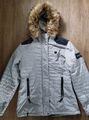 Ludwig Maul Damen Winterjacke,  Übergangsjacke, Thermo Steppjacke grau, Gr. 36 