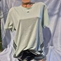 Adidas Shirt T-Shirt kurzarm mit Logo Aufdruck mint Gr. L bis XL  (6 976) NEU