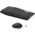 Logitech MK850 Funk Tastatur Maus Set Unifying Bluetooth Deutsch QWERTZ Multiple