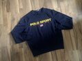 Ralph Lauren Polo Sport Pullover Sweatshirt Size M Hoodie Polo Sport