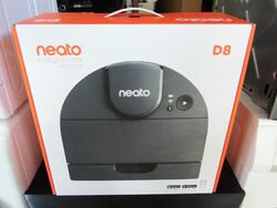 Neato D8 Botvac Premium Schwarz Robotic Staubsauger 0.7 I 30W Kabellos Wi-Fi