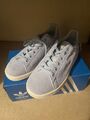 Adidas Stan Smith W Sneaker Wildleder Hellblau Gr 36 2/3 Neuwertig