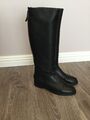 Original Massimo Dutti Stiefel Echt Leder Schwarz Gr 37 Top Zustand