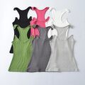 Invisible Strap Design Y/Project Ribbed Vest Cami Ärmelloses Tank Top Damen F