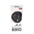 Hama Smartwatch 6910 wasserdicht m. GPS-Tracker großes Display 1,28" Full-Touch