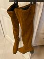 Zara Schuhe Overknee Stiefel braun Gr. 36 neuwertig