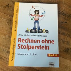 Anna Kistler / Rechnen ohne Stolperstein - Band 1B Neuwertig / Unbenutzt