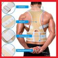 ⭐️⭐️⭐️⭐️⭐ Rückenbandage Rückenhalter Haltungskorrektur Geradehalter Stabilisator