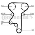 CONTINENTAL CTAM Wasserpumpe + Zahnriemensatz für OPEL SAAB