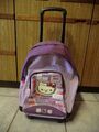 Kinder Mädchen Hello Kitty Kombi Reise Trolley und Rucksack