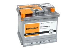 Continental Starterbatterie 12V 55Ah 540 A Blei-Kalzium-Autobatterie Universal