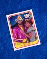 1991 MERLIN - TRADING CARD - WWF - MACHO MAN RANDY SAVAGE & ELIZABETH