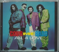 COLOR ME BADD - ALL 4 LOVE 1991 EU CD BRYAN ABRAMS MARK CALDERON SAM WATTERS KEV