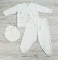 Babyset Starterset Taufanzug Weiß 3Tlg Erstausstattung 68 Prince Krone Jungen