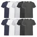 10er Pack Fruit of the Loom Valueweight Rundhals / V-Neck T Shirts Mehrpack Set