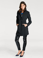 Jacke schwarz 36 Ashley Brooke Damen Wolljacke mit Stehkragen UVP: 169€ -.1324