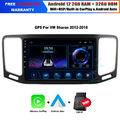 9" Touchscreen Autoradio Für VW Sharan 2012-2018 32GB CarPlay Android12 BT Video