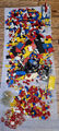 Lego Konvolut bunt gemischt 2,7 kg - Basis-Steine, Platten, Figuren, Sonderteile