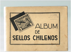 CHILE:  Vordruckalbum ab 1853 .  - 80 Seiten