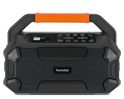 TechniSat DIGITRADIO 231 OD DAB+ FM Digitalradio IPX4 18V Akkuaufnahme schwarz