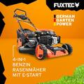 FUXTEC Benzin Rasenmäher RM5196eS 196ccm Selbstantrieb Motormäher Mäher 6PS