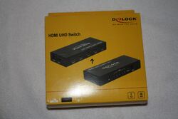 Delock HDMI UHD Switch 5 x HDMI in   1 x HDMI out 4K