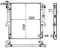 MAHLE ORIGINAL CR 1880 000S Kühler Wasserkühler Motorkühler