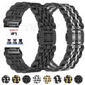 Quick Fit Metall Edelstahl Armband für Garmin Fenix 3HR 5 5X 6 6X 7X 7 Pro Solar