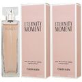 Calvin Klein Eternity Moment 2 x 50 ml Eau de Parfum EDP Set Damenparfum OVP NEU