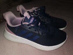 Adidas Schuhe Mädchen Gr 36 Blau Rosa, Guter Zustand 