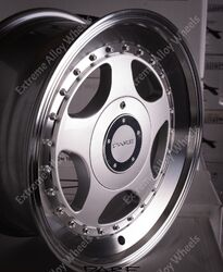 Alufelgen 15" F5 für Vauxhall Adam Agila Astra Kalibra Corsa 4x100 silber