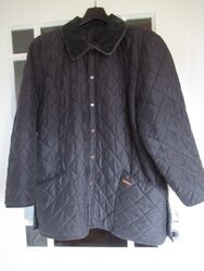 Original Barbour Damen Steppjacke Übergangszeit schwarz, Gr. S (ca. 44/46)