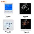 LCD Raumthermostat Digital Raumtemperaturregler Raumregler Fußbodenheizung WLAN