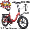 HOT FAFREES Klapprad Elektrofahrrad 20 Zoll E-Bike 250W Shimano Pedelec Citybike