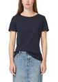 s.Oliver Damen T-Shirt 40 Blau Modell 14.908.32.7804