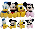 Disney Plüschtiere Kuscheltier Micky Mouse Minnie Maus Pluto Donald Duck 29cm 