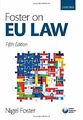 Foster on Eu Law by Foster, Nigel 0198727593 FREE Shipping