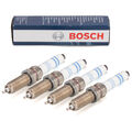 4x BOSCH 0242145555 Zündkerze für BMW F20/21 F30-34 F32-36 G30/31 X1 X3 MINI B48