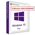 Windows 10 Professional Pro - Aktivierungsschlüssel key- SOFORTversand Per EMAIL