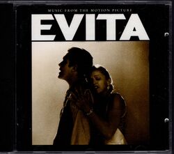 CD - Evita  - Madonna - Music from the Motion Picture von 1996