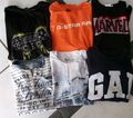 6x langarm Shirts Gr. 146-152 GAP, 2x Pepe Jeans, Marvel, G-Star