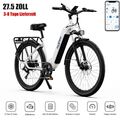 27.5 Zoll Elektrofahrrad 250W Moped Ebike Trekking E Mountainbike Damen/Herren