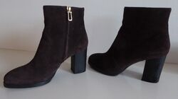 Tod's Stiefeletten Ankle Boots Wildleder Leder Braun  Gr. 36,5 , neuwertig