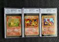 Pokemon Karte Charizard Charmeleon Charmander Classic Collection Box PGS 10 PSA