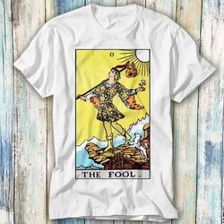 T-Shirt Tarot The Fool Spielkarte Meme Geschenk Top Unisex 1059