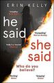 He Said/She Said: the must-read Richard and Judy Bo... | Buch | Zustand sehr gut