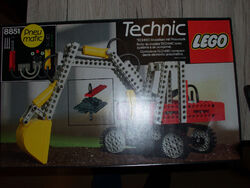 LEGO Technik Bagger (8851) Gebraucht und Komplett+ Anleitung und OVP!!!!