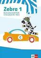 Zebra 1. Buchstabenheft Plus in Grundschrift Klasse 1 | Buch | 9783122709143